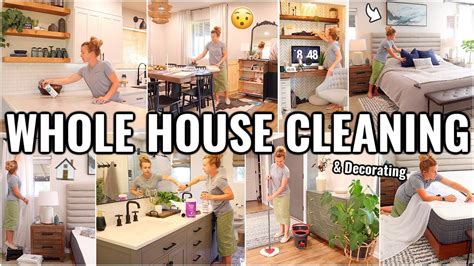 Whole House Clean With Me🏠 Weekly Cleaning Routine 2022 Cleaning