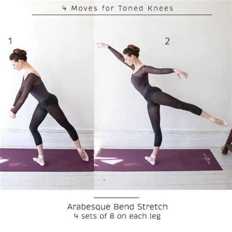 4 Ballet Inspired Moves For Toned Knees Youbeauty Dancer