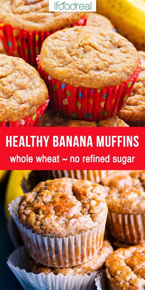 Healthy Banana Muffins With Applesauce Design Corral