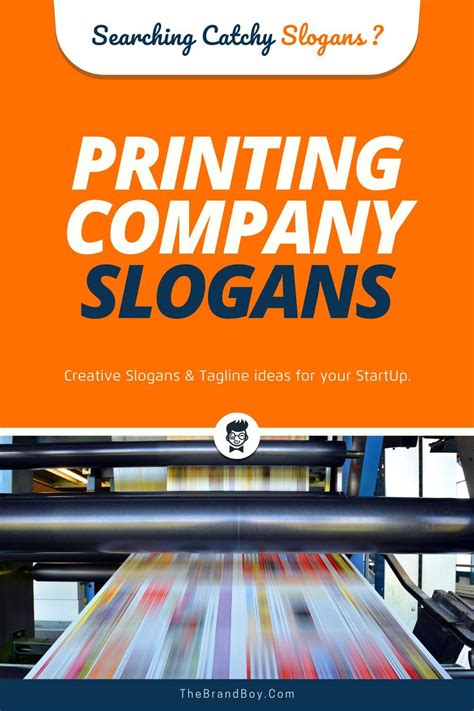 750 Printing Slogans And Taglines Generator Guide Thebrandboy Com Artofit