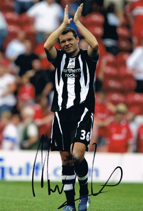 Signed Mark Viduka Newcastle United Photo Its Signed Memorabilia