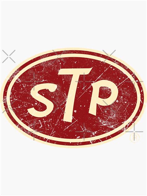 Stp Motor Oil Vintage Classic Sticker By Turboscope Redbubble