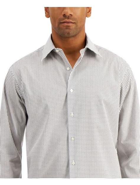 Buy Club Room Mens Regular Fit Check Dress Shirt Created For Macys