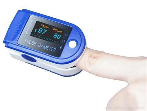 Fingertip Pulse Oximeter Blood Oxygen Saturation Monitor Finger PR Sensor | RACmassager