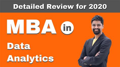 Mba In Data Analytics Admission Courses Fees Salary Placement Detailed Review Youtube