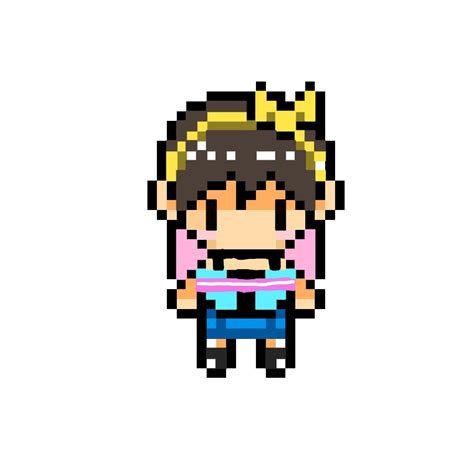 My omori AU sprites (Mari ,Aubrey and Basil) : r/OMORI