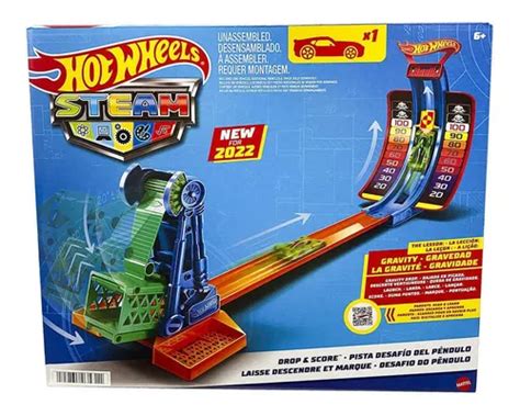Hot Wheels Steam Pista Desafio Del Pendulo Hdy Mattel Color Colorido