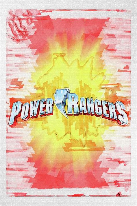 Tv Show Power Rangers Digital Art By Keagan Arcelina Fine Art America