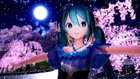 MMDTell Your WorldHatsune Miku Sour式改変初音ミク夜蝶 Night Butterfly 唄