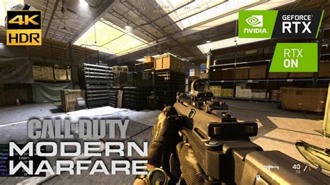 CoD Modern Warfare RTX 3090 Ryzen 9 5950X 4K Max Settings Ray Tracing