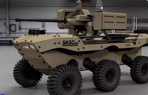 Sascorp Designs Tellus Amphibious Cargo Combat 6x6 Ugv Unmanned Ground Vehicle