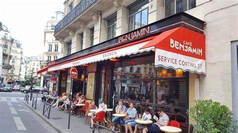 Caf Benjamin Paris Menu Et Photos