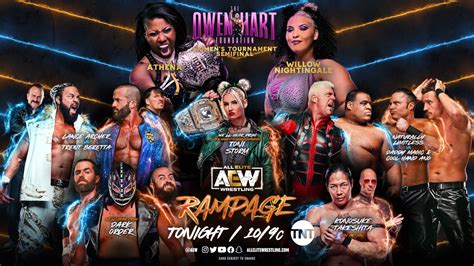 Aew Rampage Results July 14 2023 Athena Vs Willow Nightingale Tpww