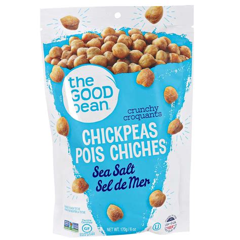 The Good Bean Crunchy Chickpeas Sea Salt At Natura Market