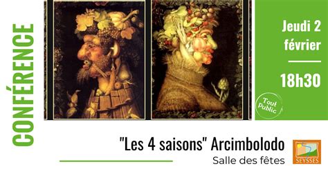 Conférence : "Les 4 saisons" Arcimboldo - Ville de Seysses