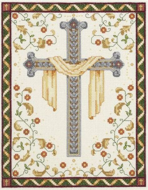 His Cross Counted Cross Stitch Kit Only