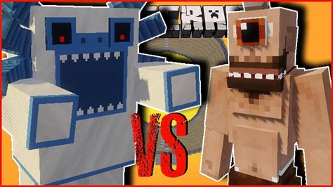 Minecraft ALPHA YETI VS CYCLOPS TWILIGHT FOREST VS FIRE ICE MOD