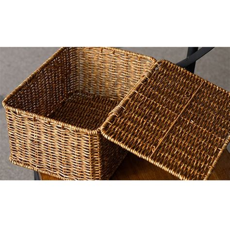 Panier De Rangement Tiss Pour Maison Le Palais Du Rotin