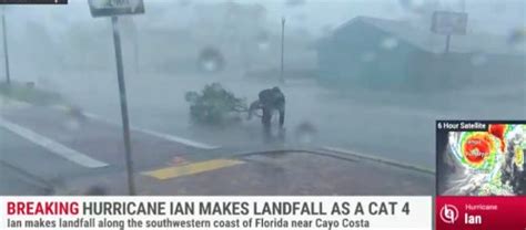 Weather Channel Reporter Jim Cantore Got Whacked By A Flying Tree