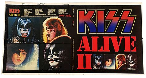 Kiss Alive Album Covers