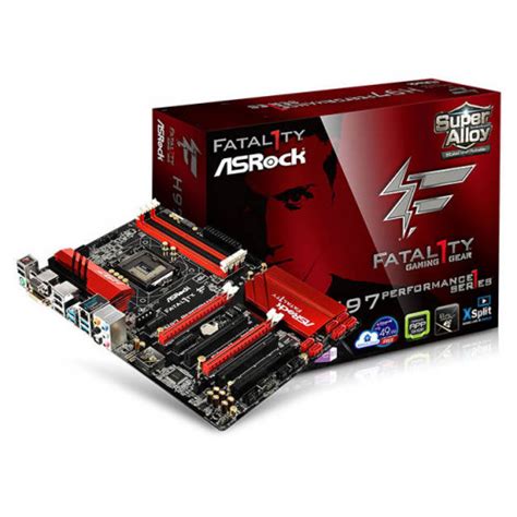 Asrock Fatal1ty H97 Performance Lga1150 Intel H97 Ddr3 Quad Crossfirex Sata3andusb3 0 Aandgbe