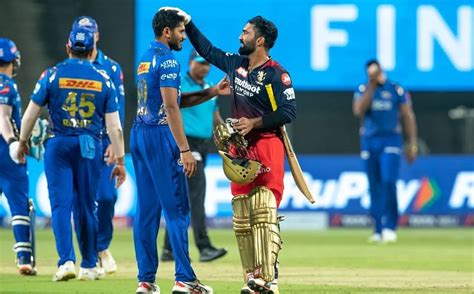 Ipl 2022 Rcb Vs Mi Match Twitter Reactions मुंबई इंडियंस की लगातार चौथी