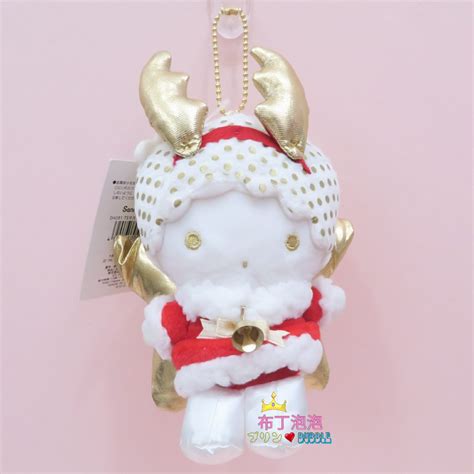 布丁泡泡 雙子星 雙星仙子 Kikilala 金色聖誕節 吊飾娃娃 三麗鷗 Sanrio 蝦皮購物