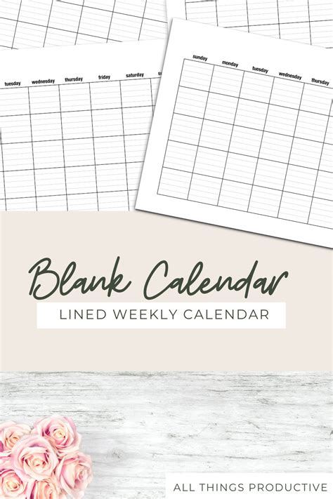 Blank Monthly Calendar - The is a simple minimalist calendar that you ...