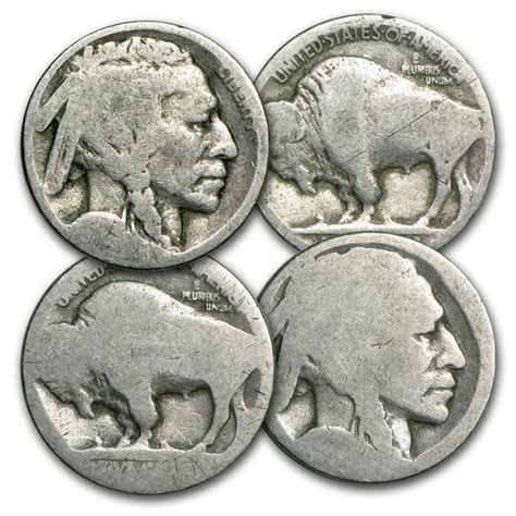 1935-1937 Indian Head Buffalo Nickel Coin All-Mint Set F, 41% OFF