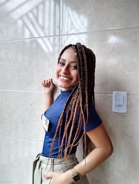 Carol Oliveira Box Braids Hair Wrap Dreadlocks Hair Styles Beauty