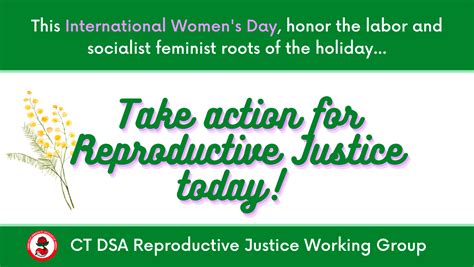 This International Womens Day Take Action For Reproductive Justice In