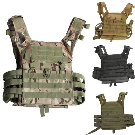 Military Tactical Plate Carrier Ammo Chest Rig JPC Vest Airsoft Sports