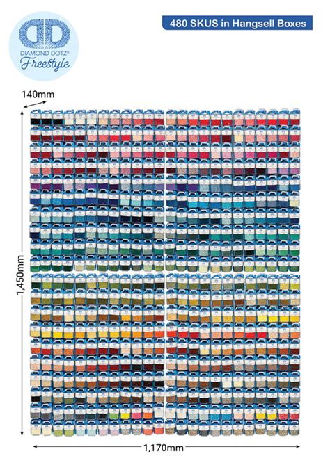 Diamond Dotz Color Chart