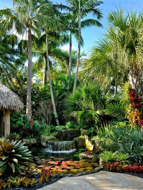 Tropical Garden Home Design Ideas, Pictures, Remodel and Decor