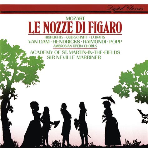 Mozart Le Nozze Di Figaro K 492 Act 3 E Susanna Non Vien