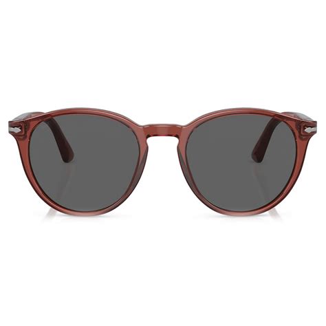 Persol Po3152s Exclusive Red Burnt Transparent Dark Grey