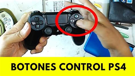 COMO REPARAR BOTONES CONTROL PS4 2022 MANDO CONSOLA PLAYSTATION 4