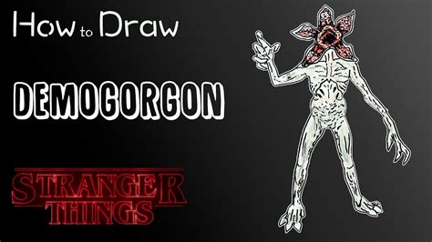 How To Draw A Demogorgon Easy Step By Step