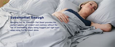 Rest® Evercool® Flat Sheet Silver Infused Cooling Bedding