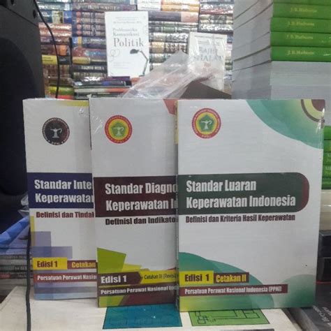 Jual PAKET HEMAT 3 BUKU KEPERAWATAN SDKI SLKI SIKI EDISI 1 CETAKAN 1 2