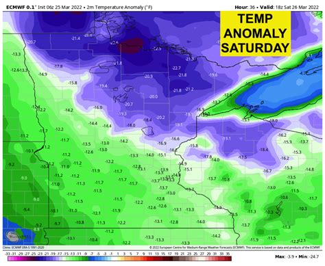 Weather With Sven Cold Then A Classic Spring Storm Next Week Bring