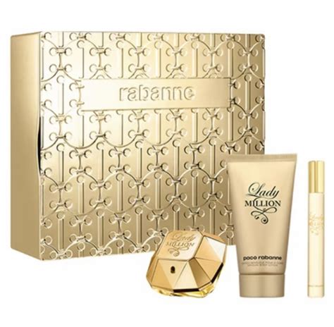 Paco Rabanne Lady Million 80ml Gift Set - thefragrancecounter.co.uk