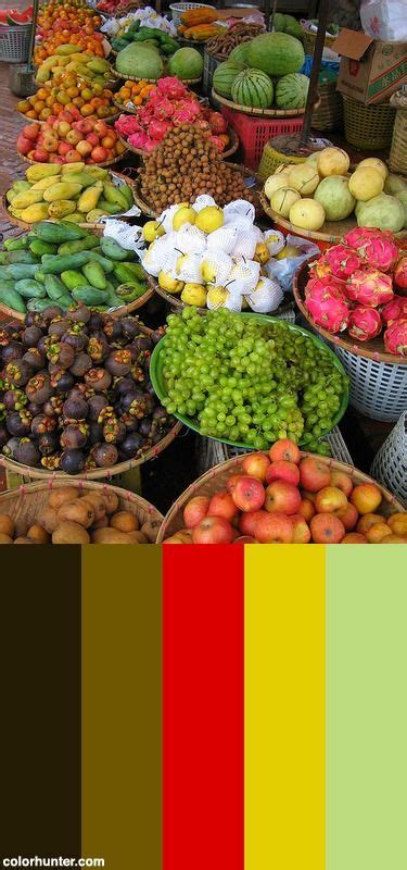 Tropical Fruits Color Palette Tropical Fruits Fruit Food