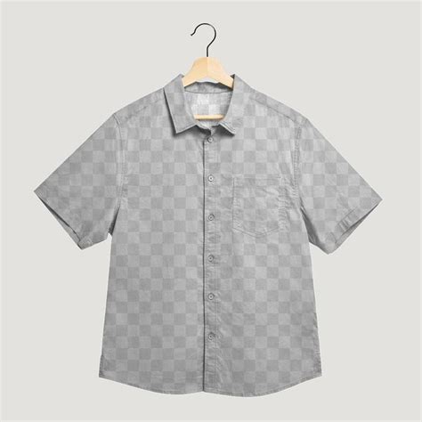 PNG Gray Shirt Mockup On A Wooden Hanger Free Image By Rawpixel