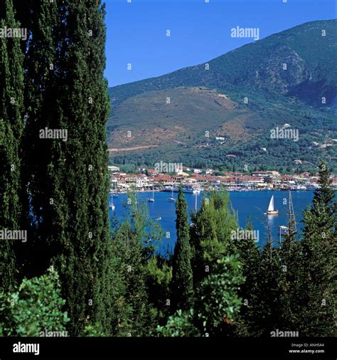 View To Nidri Lefkada Stock Photo Alamy