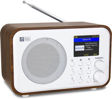 Ocean Digital WR 336F Wi Fi Internet FM Radio Portable With 4 Preset