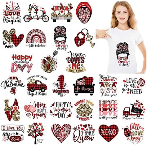 Amazon Sheets Valentine S Day Iron On Patches Clothing Iron On