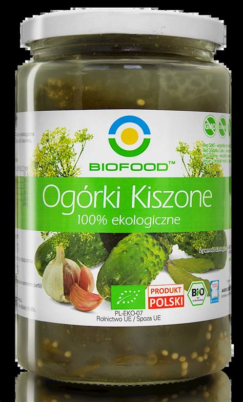 Og Rki Kiszone Bio G G Najni Sza Cena Bio Food Sklep