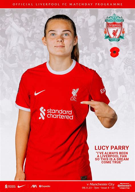 Get Your Lfc Women V Manchester City Programme Liverpool Fc