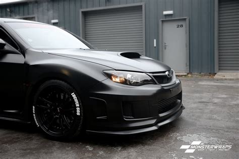 Subaru Wrx Sti Satin Black Wrap Subaru Wrx Sti Satin Black Flickr